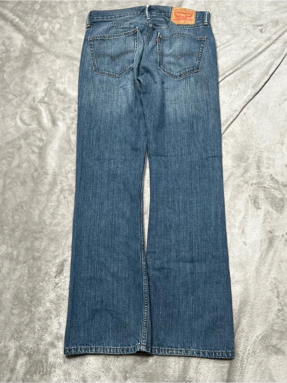 Levi's 527 Bootcut Jeans Mens 32x32 Blue Denim Western Cowboy Rodeo